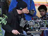 фото Стивен Содерберг на съемках «Нокаута» фото Стивен Содерберг на съемках «Нокаута»