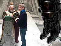 фото Брэна и Хопкинс на съемках «Тора» фото Брэна и Хопкинс на съемках «Тора»