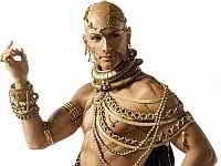 фото Позолоченный Ксеркс из «300 спартанцев» фото Позолоченный Ксеркс из «300 спартанцев»