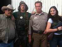 фото Арнольд на съемках «Последней битвы» фото Арнольд на съемках «Последней битвы»