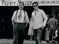 фото Жан Дюжарден и Мишель Хазанавичус на съемках «Артиста» фото Жан Дюжарден и Мишель Хазанавичус на съемках «Артиста»